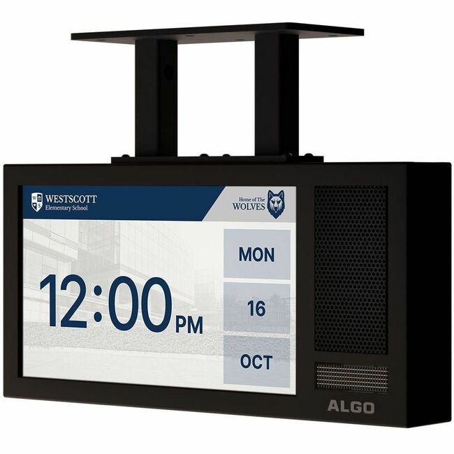 Algo 8420 IP Dual-Sided Display Speaker