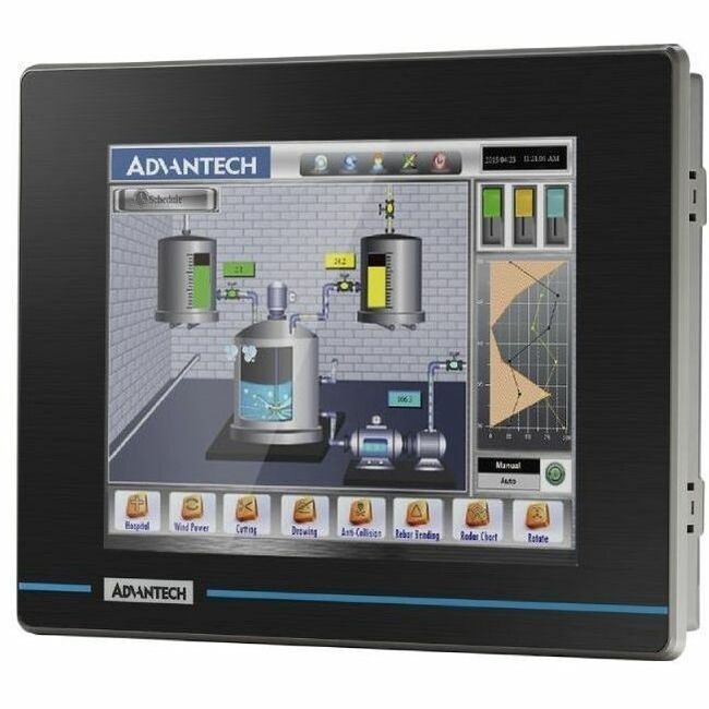 Advantech WOP-208K 8" SVGA Operator Panel Installed with HMINavi Software