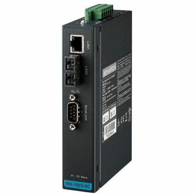 Advantech 1-port Device Server with Fiber and WT