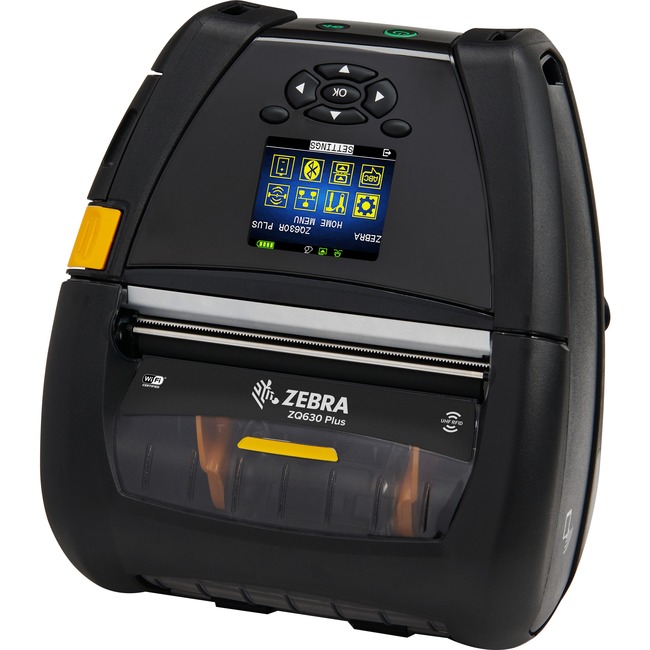 Zebra ZQ63-AUWA004-00 ZQ630 Plus Desktop, Industrial, Mobile Direct Thermal Printer - Monochrome - Label/Receipt Print