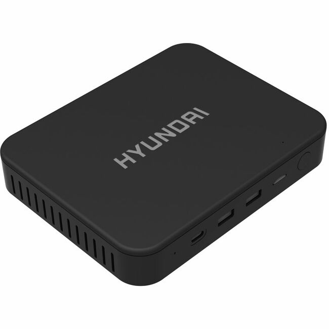 Hyundai Mini PC-Windows 11 Pro-Intel N4020-4GB RAM-128GB Storage-Supports 2.5inSATA & M.2