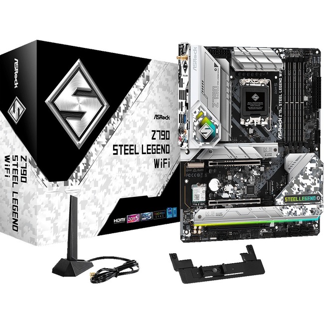 ASRock Z790 STEEL LEGEND WIFI Gaming Desktop Motherboard