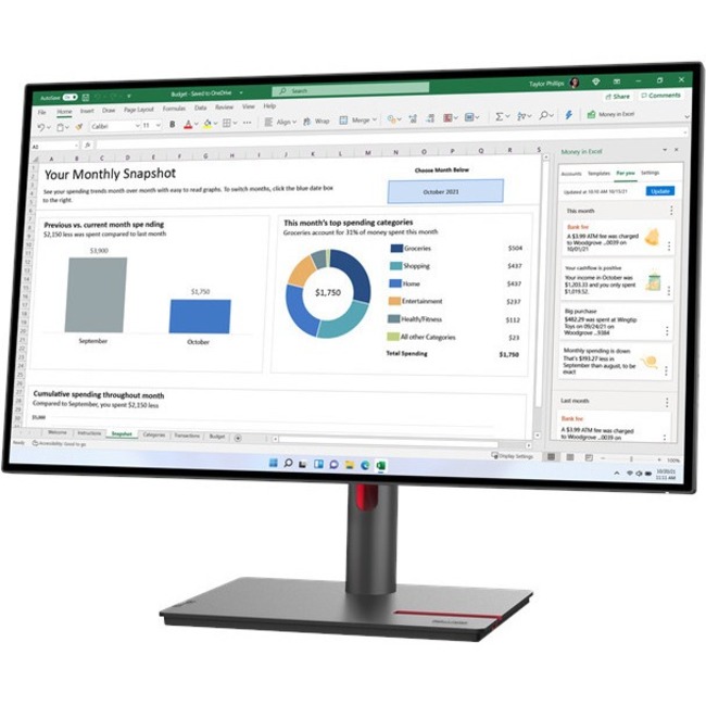 Lenovo ThinkVision P27h-30 Widescreen LCD Monitor