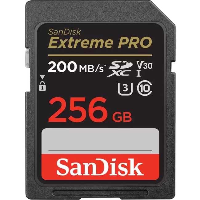 SanDisk Extreme PRO 256GB SDXC Card