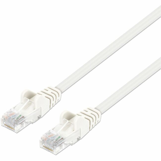 Intellinet Cat6 U/UTP Slim Network Patch Cable, 10 ft., White
