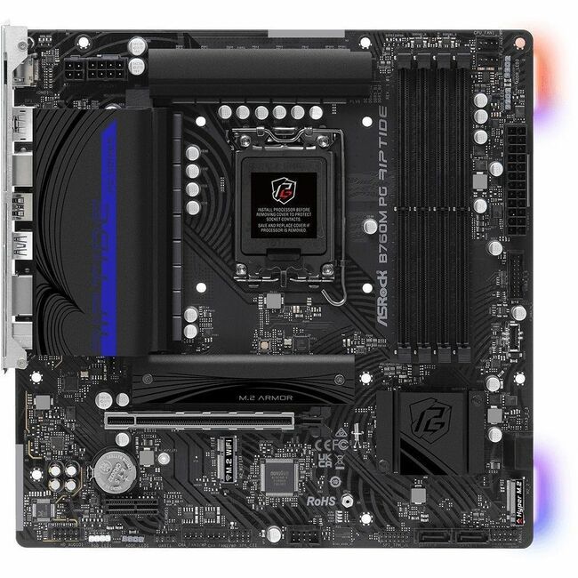 ASRock B760M PG RIPTIDE Gaming Desktop Motherboard