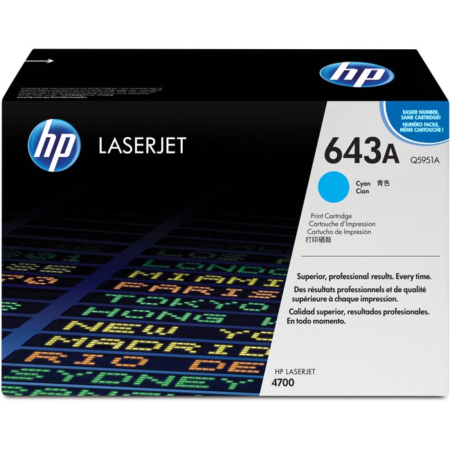 HP 643A Original Toner Cartridge - Single Pack