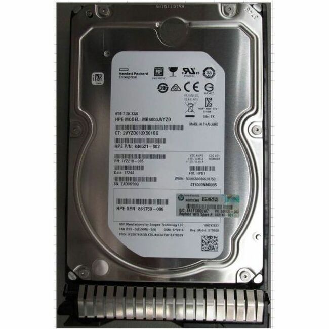 HPE Sourcing 4 TB Hard Drive - 3.5" Internal - SAS (12Gb/s SAS)