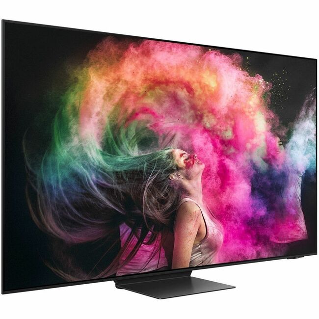 Samsung 9 QN55S95CAF 54.6inSmart OLED TV - 4K UHDTV - Titan-Black - Bixby-Google Assistan