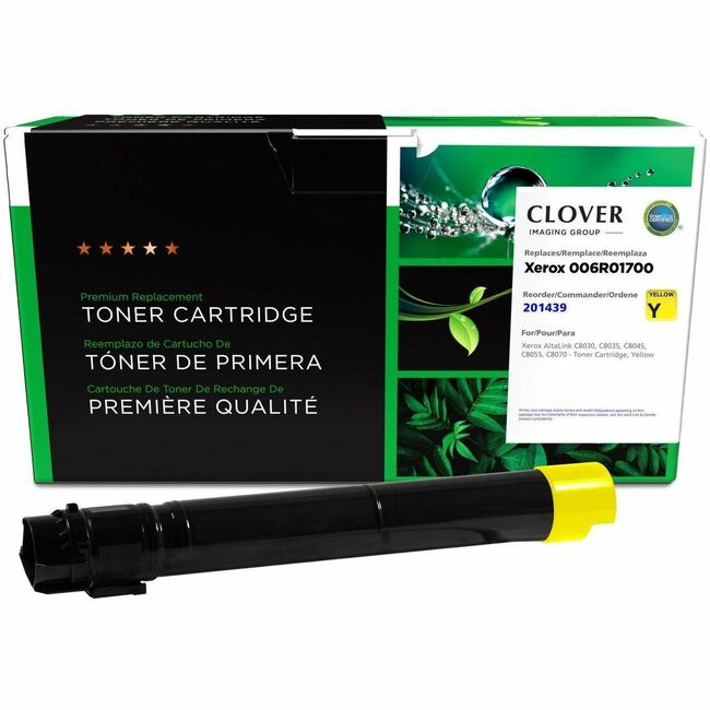 CIG Remanufactured Yellow Toner Cartridge for Xerox  006R01700