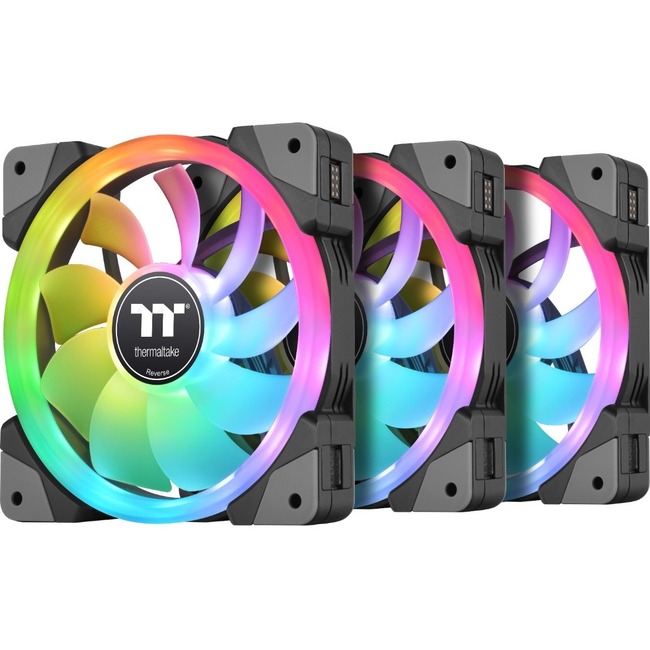 Thermaltake SWAFAN EX 12 RGB PC Cooling Fan TT Premium Edition (3-Fan ...