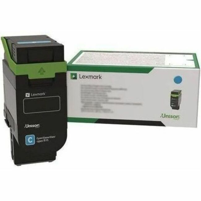 Lexmark CS632,CX635 Cyan Return Program 11.7K Toner Cartridge