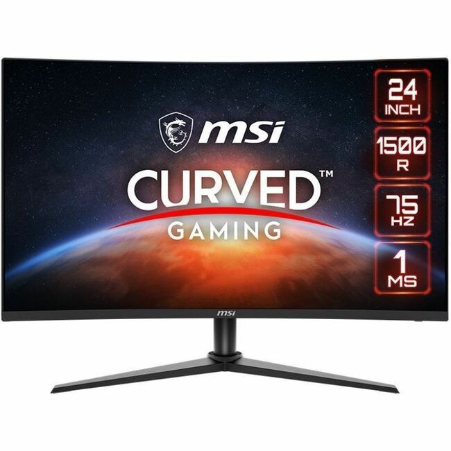 msi optix mag241c full hd 23.6 curved led gaming monitor