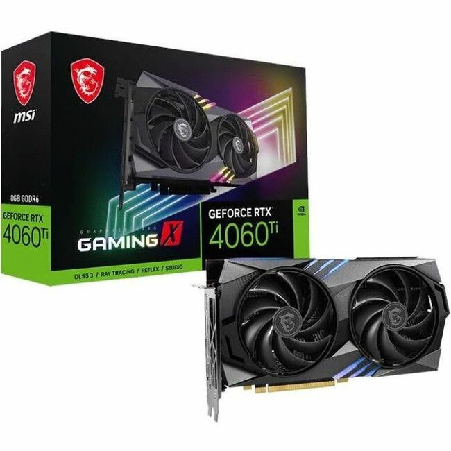 MSI GeForce RTX 4060 Ti GAMING X 8G Graphic Card