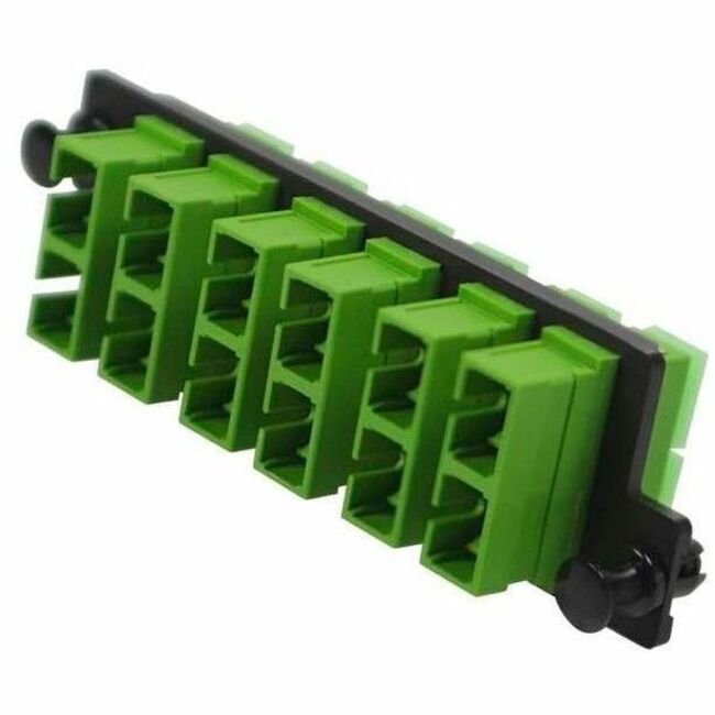 Ortronics Infinium HDFP Adapter Panel 6 SC Duplex, OS2, Green