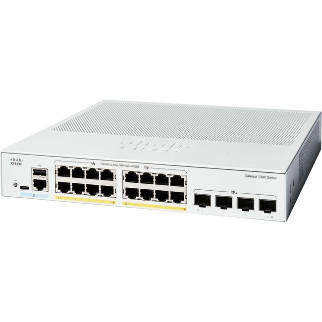 Cisco Systems Catalyst C1300-16P-4X Ethernet Switch