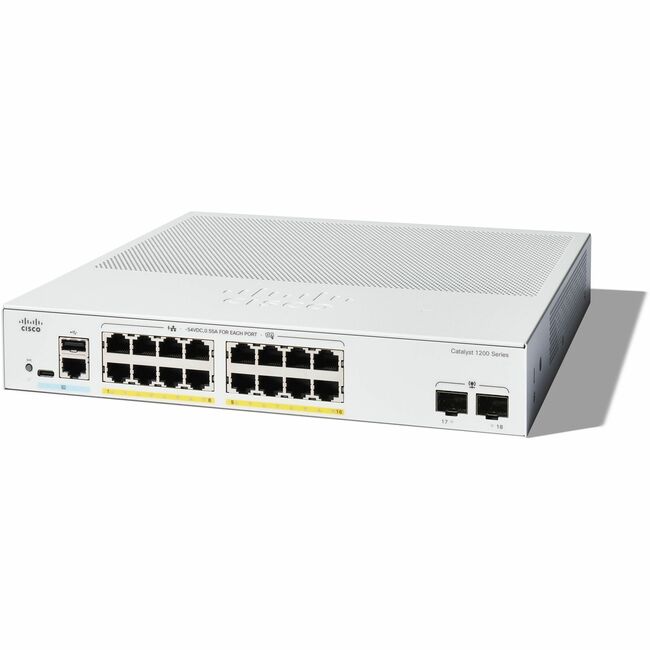 Cisco Systems Catalyst C1200-16P-2G Ethernet Switch