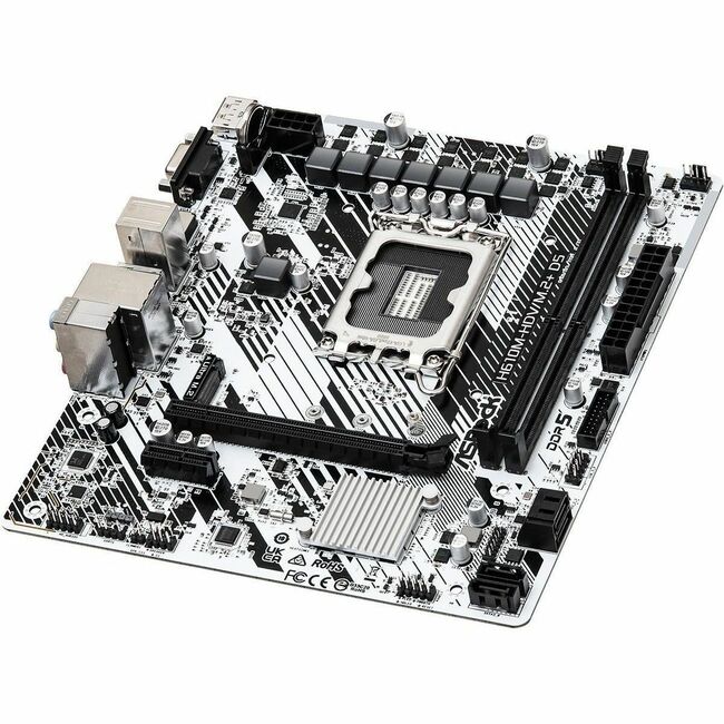 ASRock H610M-HDV/M.2+ D5 Gaming Desktop Motherboard