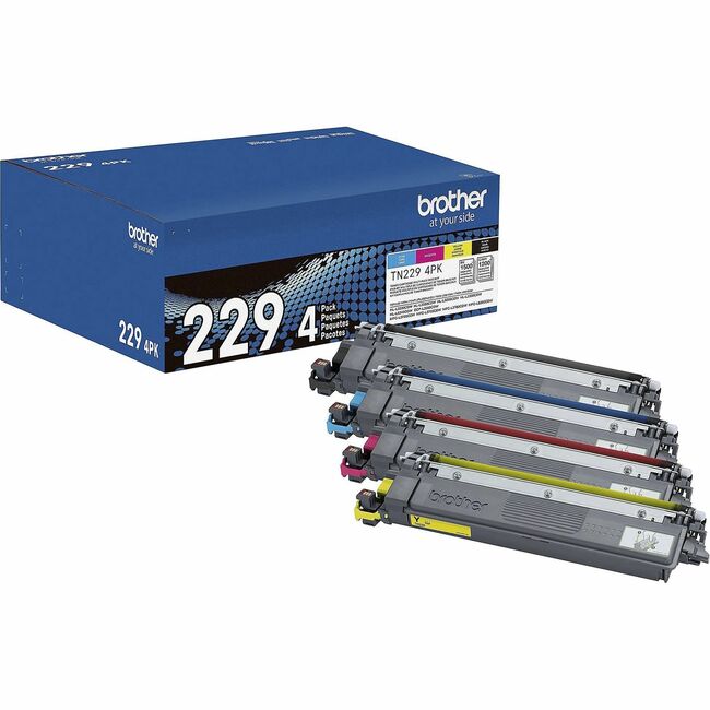 Brother TN2294PK Standard Yield Toner Cartridge 4-pack