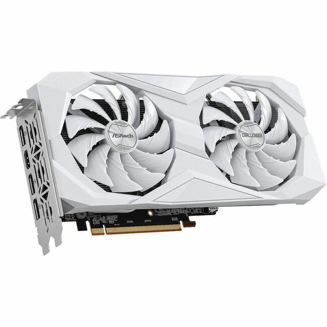 ASRock AMD Radeon RX 6600 Challenger White 8GB Graphic Card