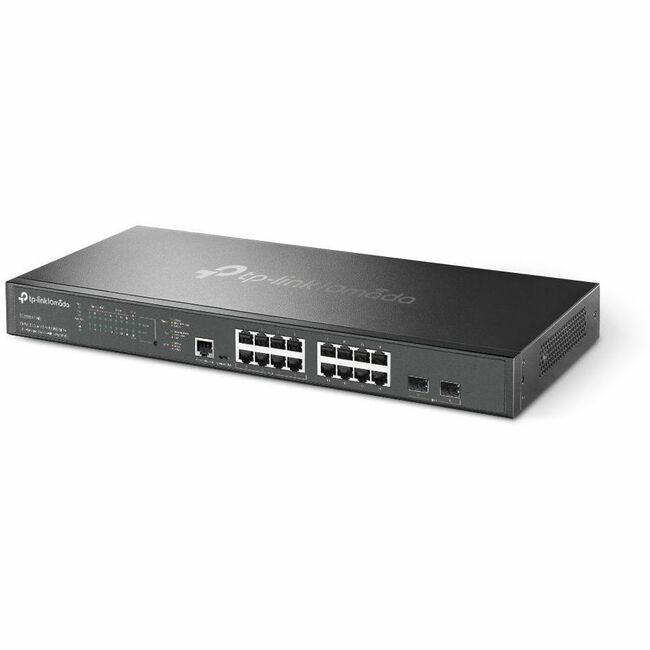 Omada Omada 16-Port 2.5G and 2-Port 10GE SFP+ L2+ Managed Switch with 8 Port PoE+