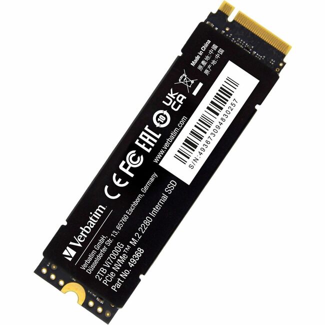 Verbatim 2TB Vi7000 PCIe NVMe M.2 2280 Internal SSD