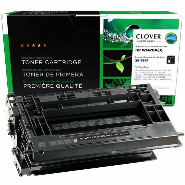 CIG Remanufactured Extended Yield Toner Cartridge (New Chip) for HP W1470A