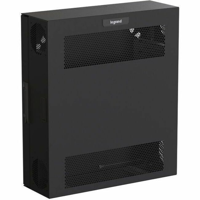 Ortronics Compact Edge Cabinet, 4 RU, Perforated Door - White