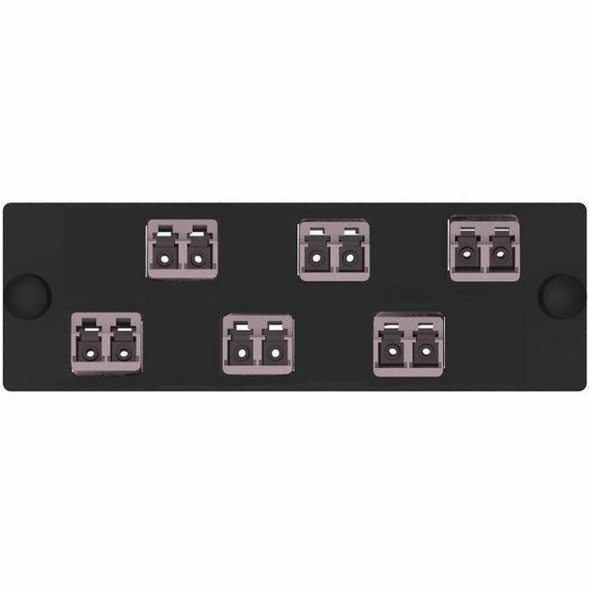 Panduit Opticom Keyed J-Rose/Non-Keyed FAP, OM4, 6 LC Duplex