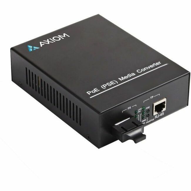 1000BASE-T to 1000BASE-SX POE+ Media Converter