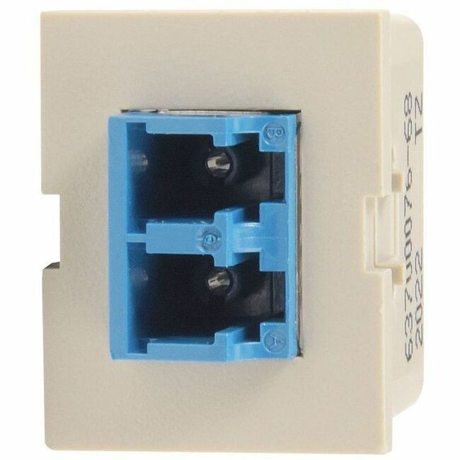 Ortronics Tracjack LC Duplex, Blue Adapter