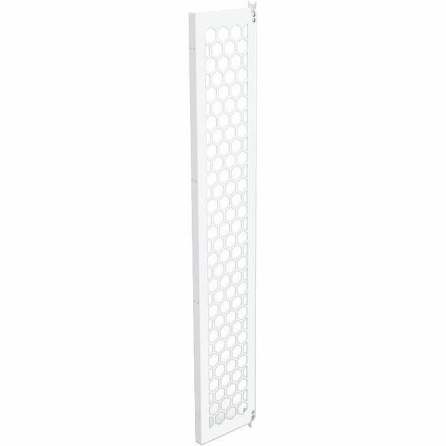 Ortronics Mighty Mo 20 Hex Pattern Vertical Cable Management Panel, 8', 15" Deep, White