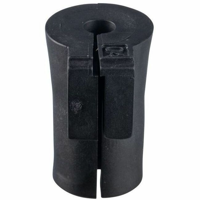 Panduit Cable Entry Grommet, Single, Small, 0.16"-0.20" , Black TPE, 12 PC
