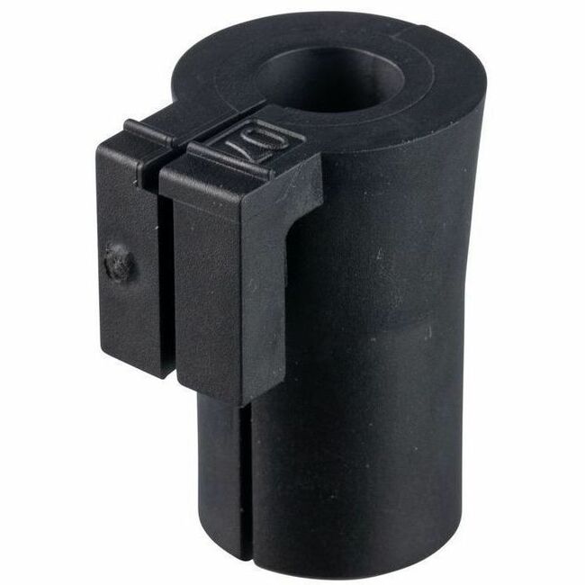 Panduit Cable Entry Grommet, Single, Small, 0.28"-0.31" , Black TPE, 12 PC