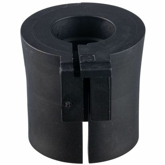 Panduit Cable Entry Grommet, Single, Medium, 0.51"-0.55" , Black TPE, 4 PC