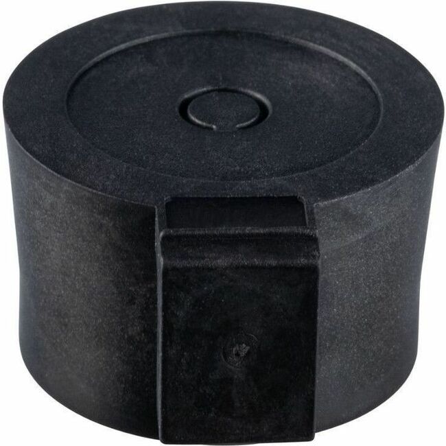 Panduit Cable Entry Grommet, Single, Medium, Blank, Black TPE, 4 PC