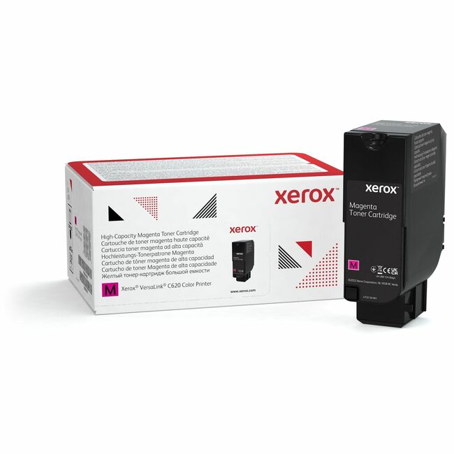 Xerox Genuine Magenta High Capacity Toner Cartridge For The VersaLink C620 (Use