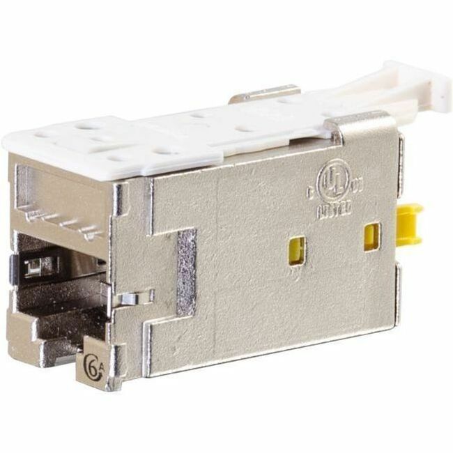 Ortronics Clarity Shielded High Density Jack (HDJS) CAT6A, T568A/B, 25 pack