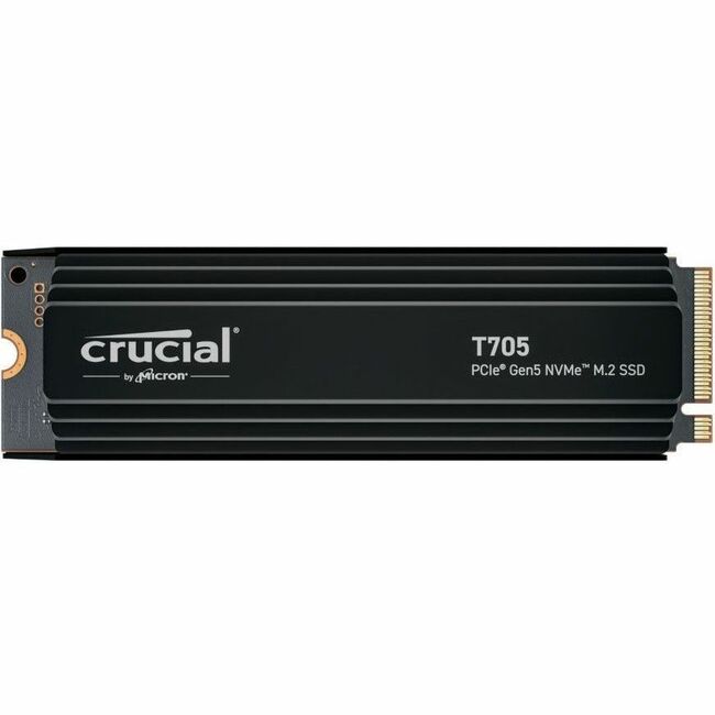 Crucial T705 1TB PCIe Gen5 NVMe M.2 SSD with Heatsink