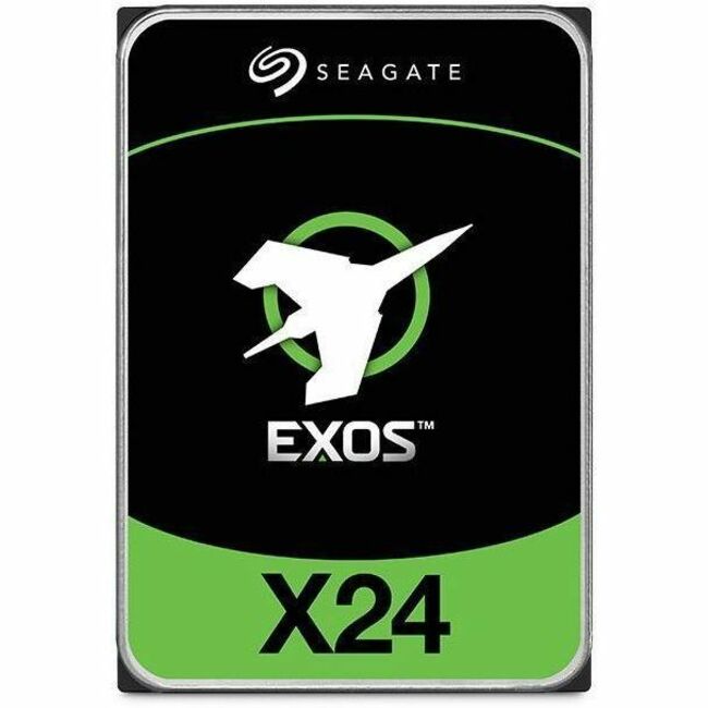 Seagate Exos X24 ST12000NM001H 12 TB Hard Drive - 3.5" Internal - SATA (SATA/600) - Conventional Magnetic Recording (CMR) Method