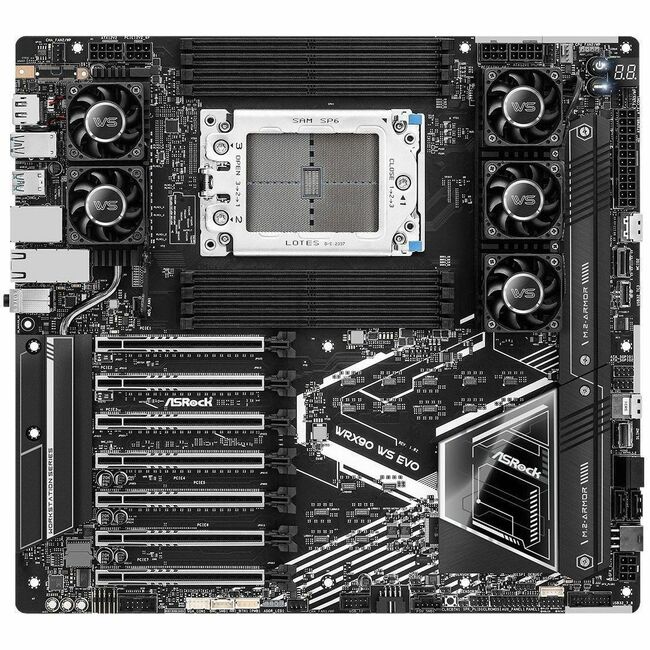 ASRock WRX90 WS EVO Gaming Desktop Motherboard