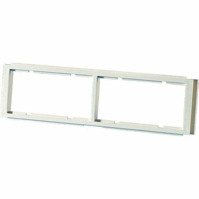 Ortronics Multi-Media Outlet Adapter Panel, Holds Two Tracjack Adapters