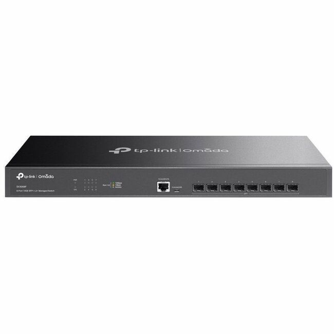 TP-Link Omada 8-Port 10GE SFP+ L2+ Managed Switch