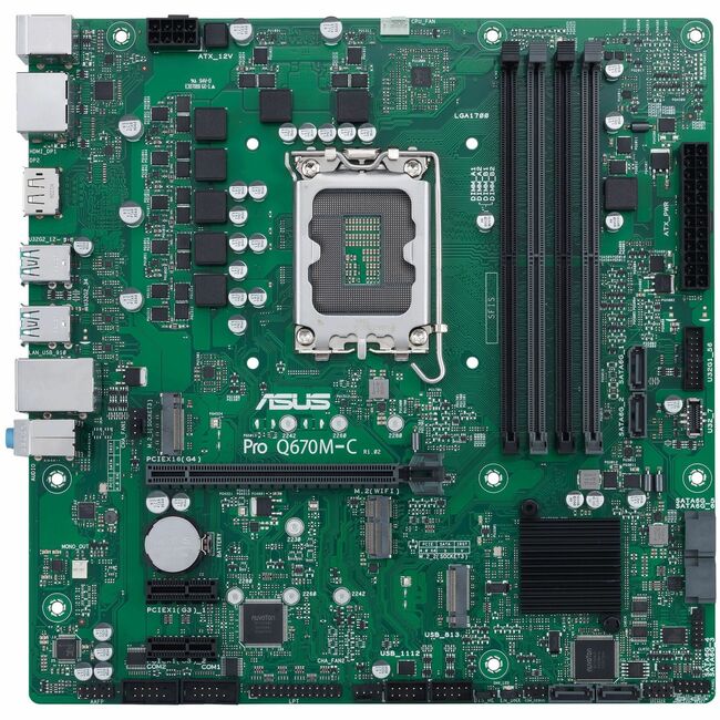 Asus Pro Q670M-C-CSM Desktop Motherboard
