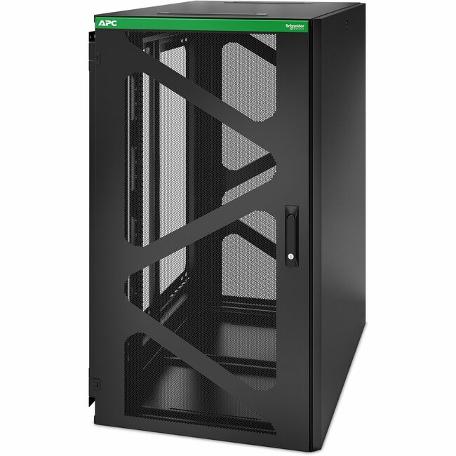 APC NetShelter 24U Wallmount Rack Enclosure Cabinet Side Mount UPS Depth