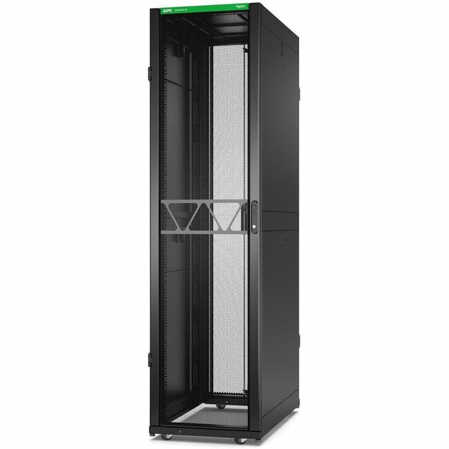 APC NetShelter SX Server Rack Gen 2, 48U, 2258H x 600W x 1070D mm, with Sides, Black