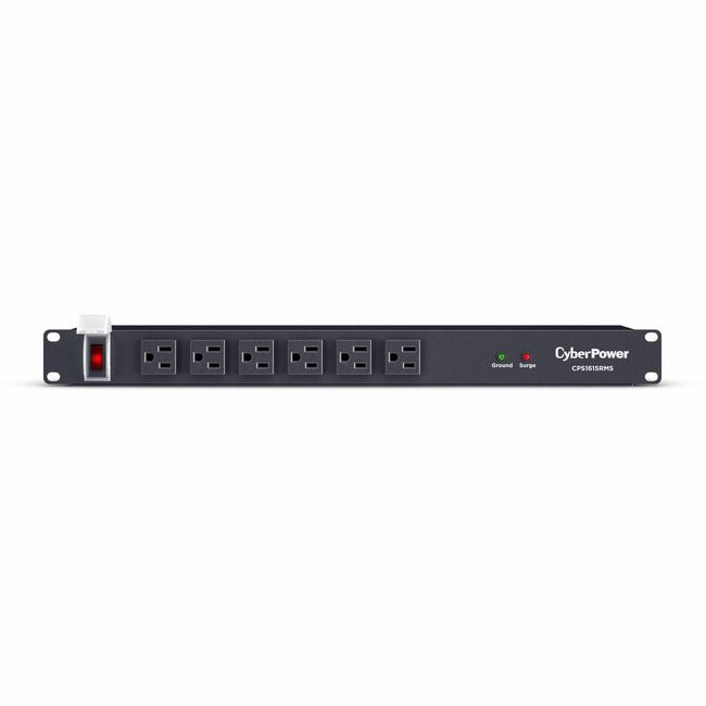 CyberPower CPS1615RMS Rackbar 16 - Outlet Surge Protector with 1800 J Surge Suppression