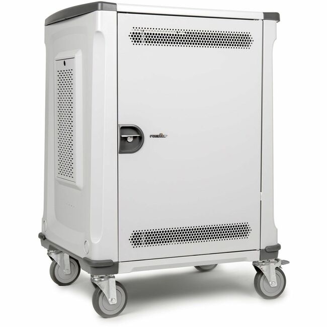 Rocstor Volt C32 PRE-WIRED Charge Cart - Includes 32 USB-C 65W Power Adapters