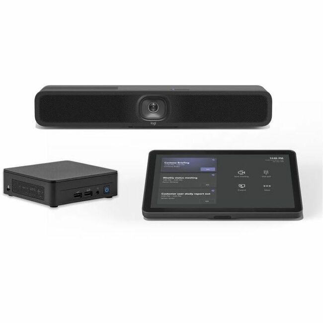 Logitech Small Microsoft Teams Rooms with Tap + MeetUp 2 + ASUS® NUC