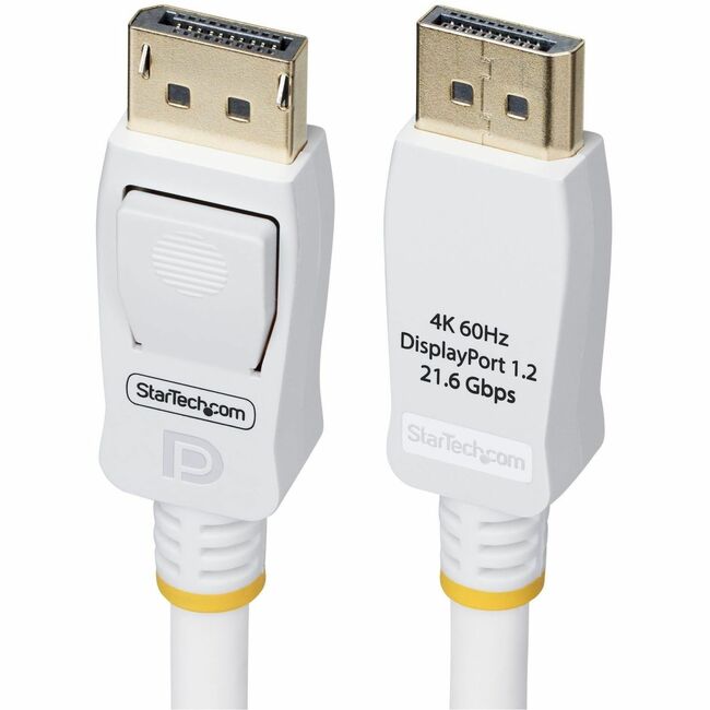 StarTech 6ft DisplayPort Cable - White